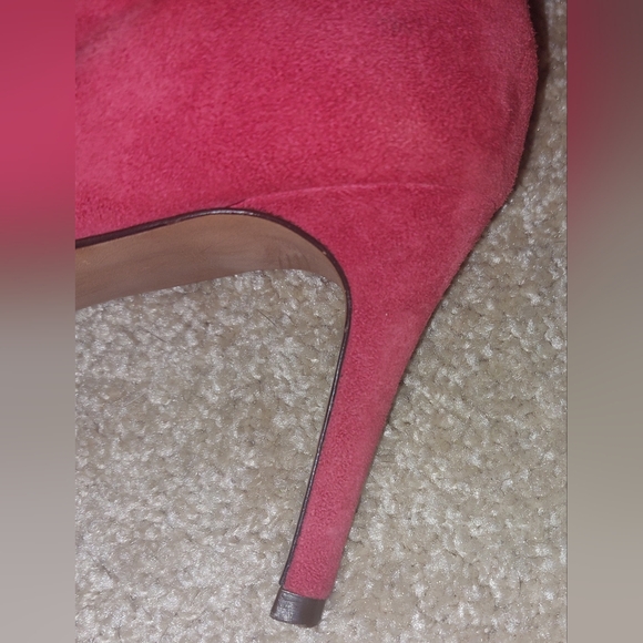 Coach Red Rosebud Ankle Strap Pump size 10B - Picture 2 of 6